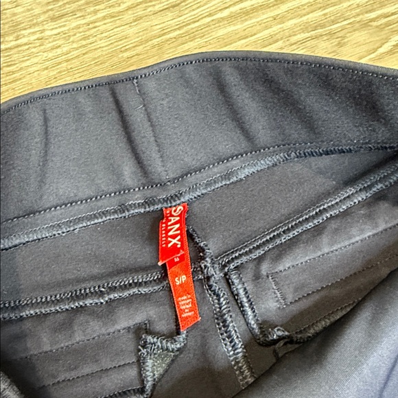 Spanx Women’s Ponte Flare Pant Seam Detail High-Rise in Timeless Navy Sz S - Picture 5 of 12